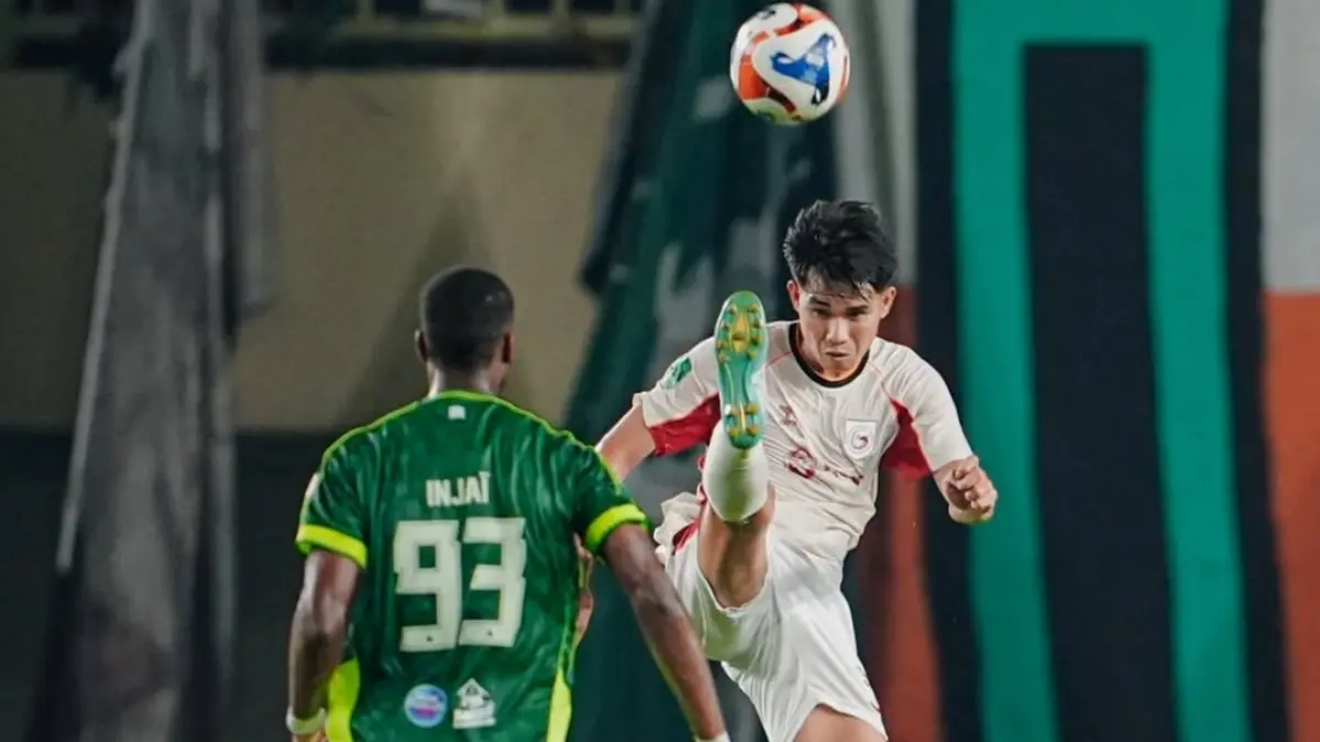 PENUH DRAMA: Laga PSS Sleman vs Garudayaksa di final Pegadaian Championship berjalan penuh drama hingga harus ditentukan lewat adu penalti. (IG @garudayaksafc.official)