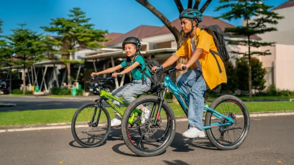 Polygon punya banyak pilihan model untuk gowes akhir pekan bersama keluarga. 