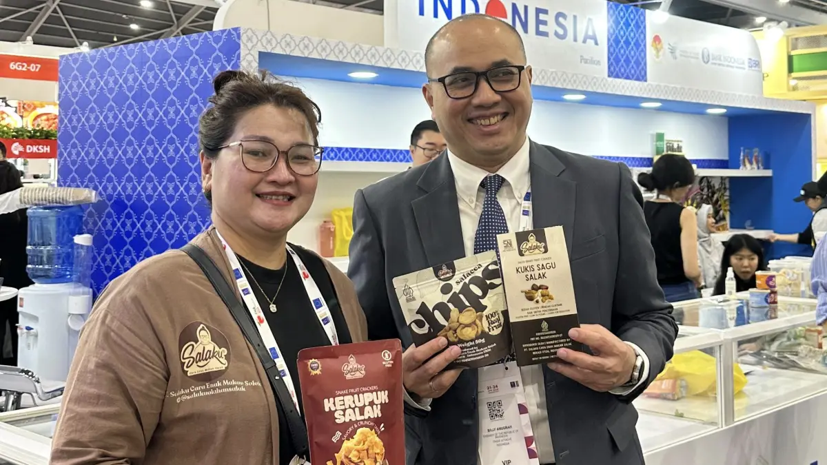 Camilan salak asal Indonesia ini mencuri perhatian di FHA 2026 Singapura.