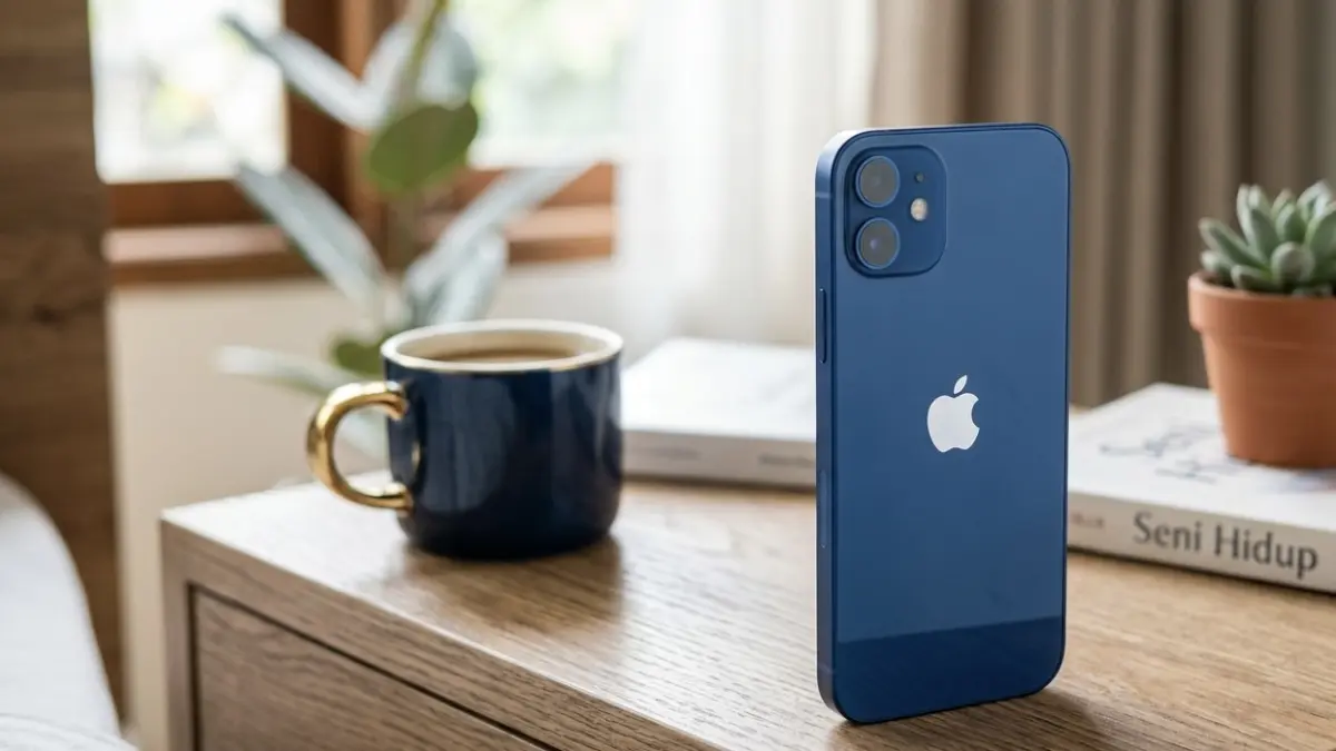 Ilustrasi iphone 12