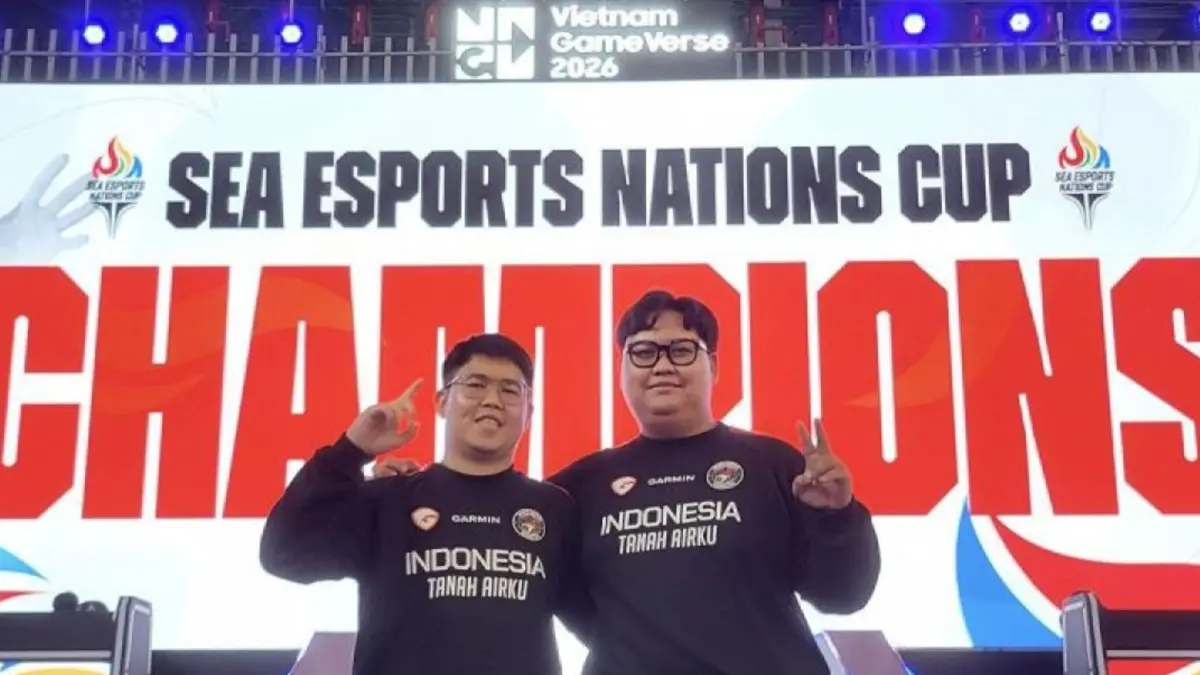 Indonesia menyabet gelar juara umum SEA Esports Nations Cup 2026 di Vietnam usai mengumpulkan tiga medali emas.