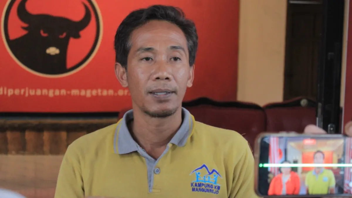 Keluarga korban mempertanyakan perkembangan penyidikan dugaan kekerasan terhadap bayi IDF di Kecamatan Kawedanan, Magetan. AJI PUTRA/JAWA POS RADAR MAGETAN