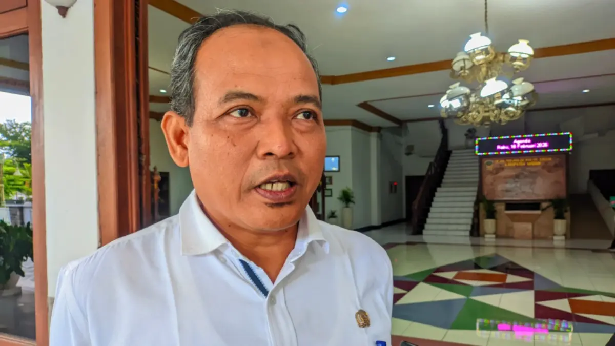 Kepala DPMD Kabupaten Madiun Supriyadi menyebut revisi Perda Desa dipercepat sebagai dasar regulasi Pilkades serentak 2027 di 62 desa. LODITYA FERNANDES/JAWA POS RADAR MADIUN