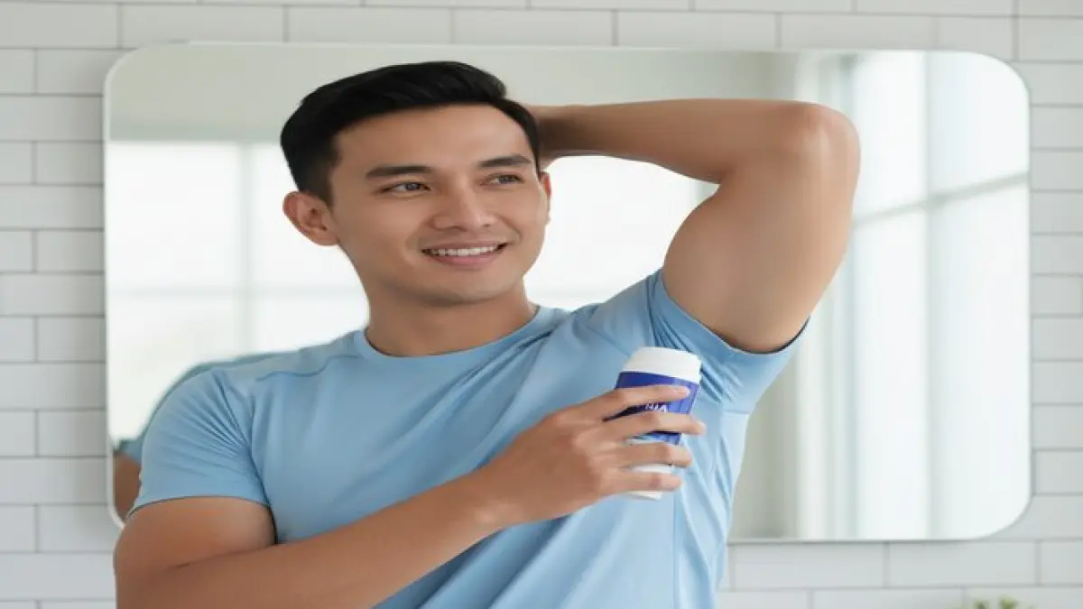 Ilustrasi rekomendasi deodoran pria. (halodoc)