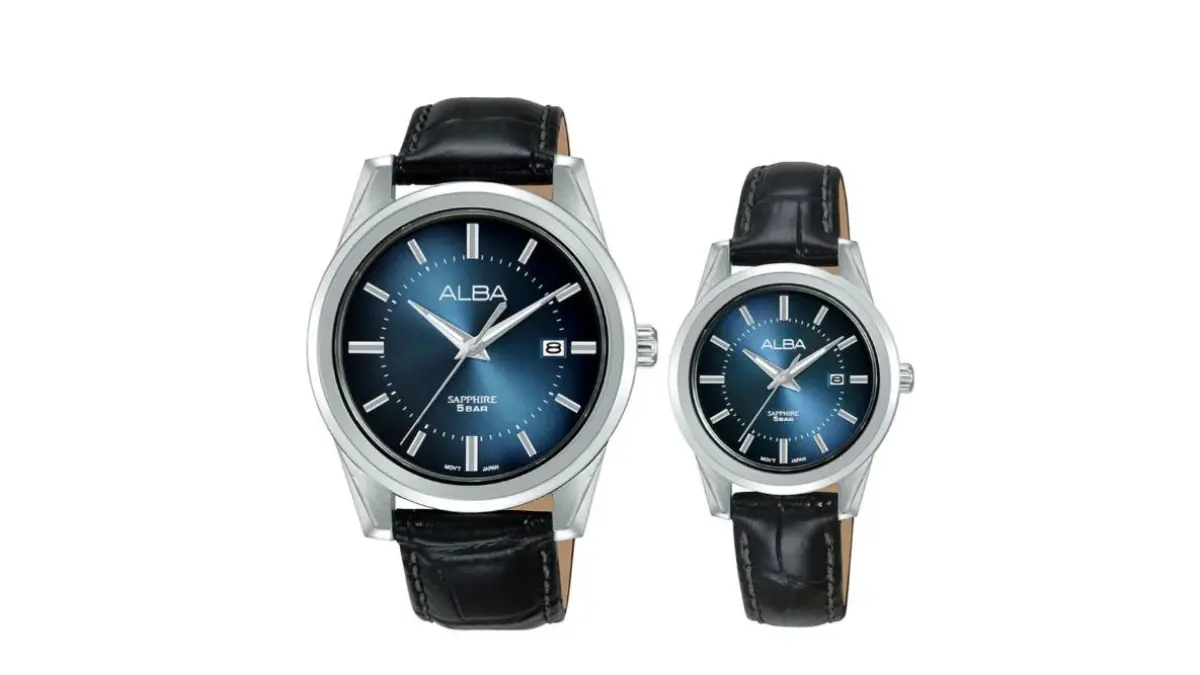 Alba Couple Watch AS9V31X1 & AH7EF7X1 (Alba)