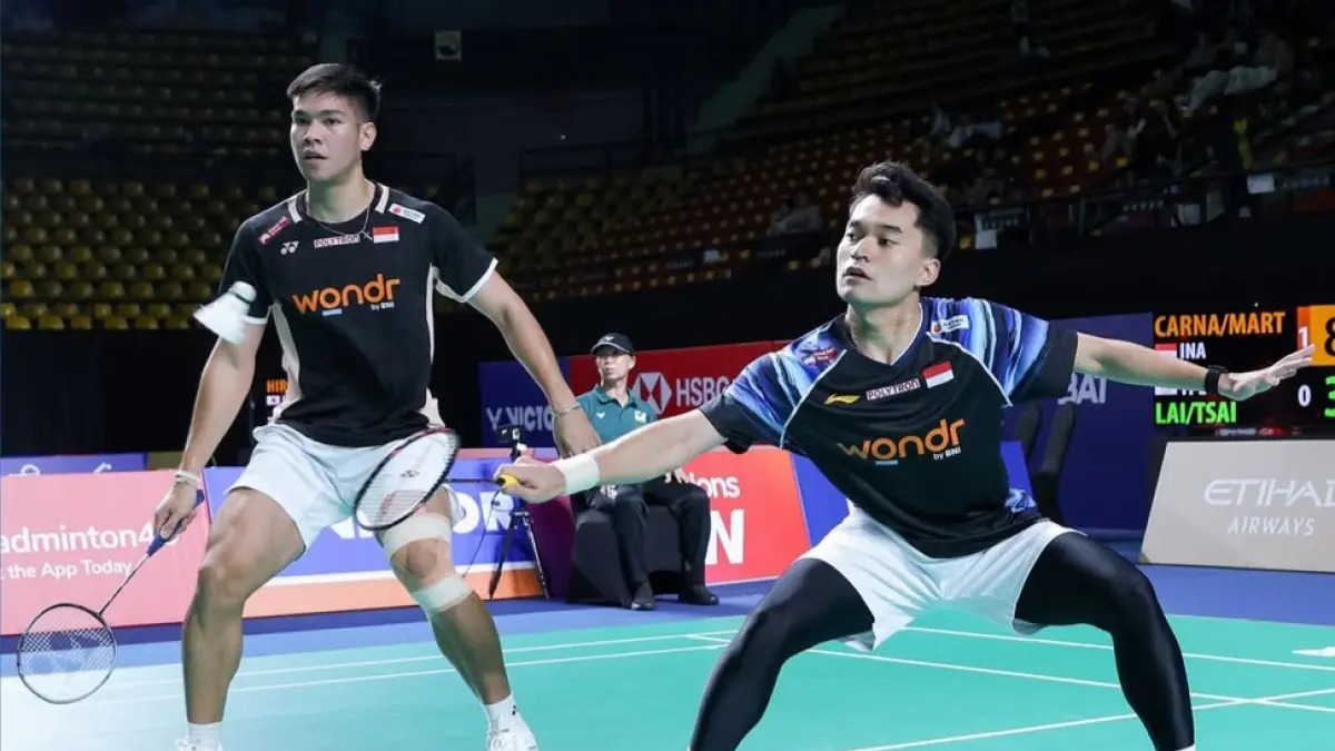 Leo/Daniel perkasa. (PBSI)