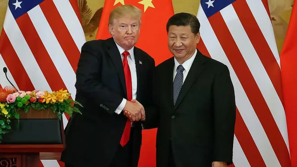 Presiden Amerika Serikat dan Presiden China (okezone)