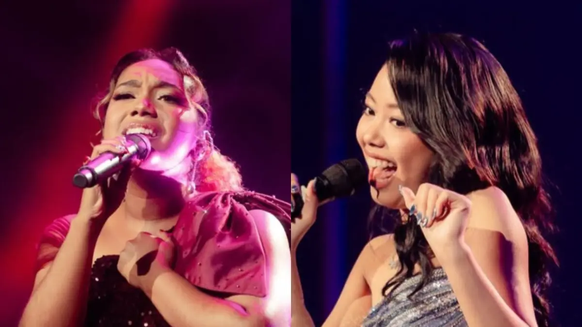 Niki Becker dan Celyna Grace. (Indonesian Idol)