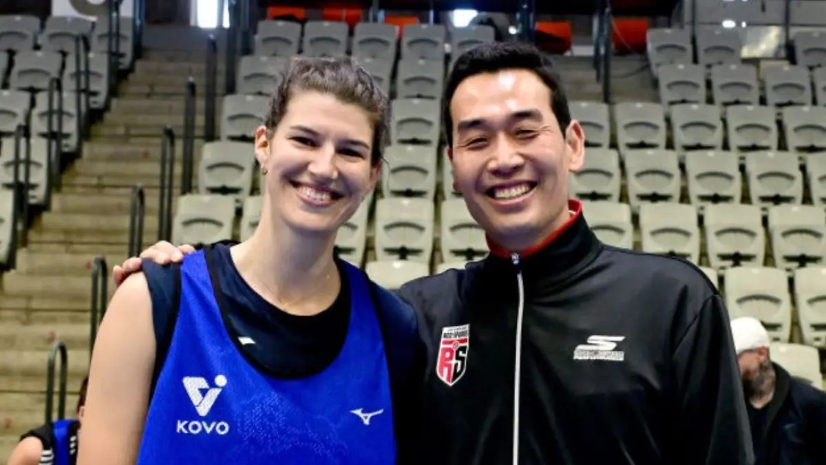 Vanja Bukilic reuni dengan Ko Hee Jin di Red Sparks pada V-League 2026/2027. (OSEN)