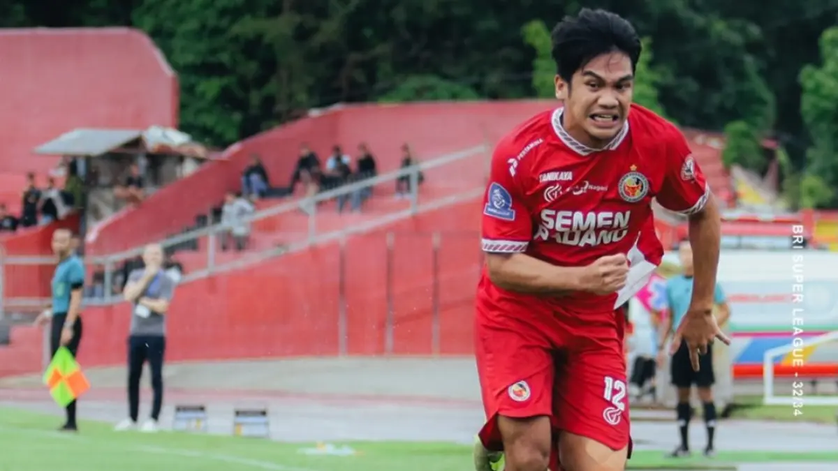 DEMI HARGA DIRI: Pemain Semen Padang FC diprediksi bakal tampil ngotot saat lawan Persebaya di pekan ke-33. (IG @semenpadangfcid)