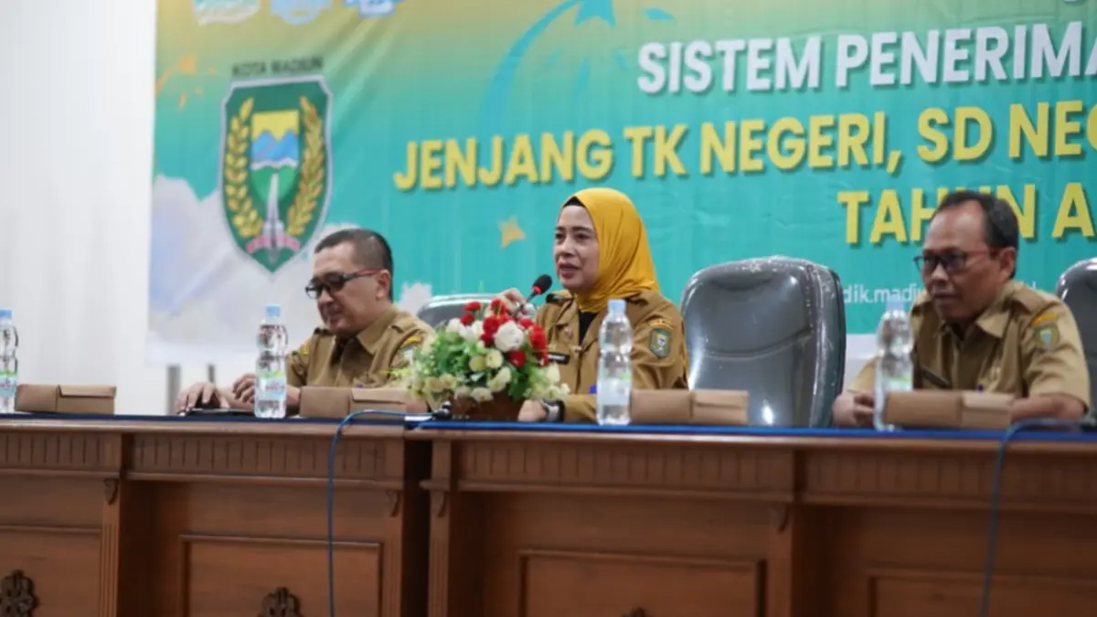 SOSIALISASI SPMB: Dinas Pendidikan Kota Madiun mematangkan pelaksanaan SPMB SMP negeri dengan sistem pembagian dua rayon sekolah. FOTO: DISKOMINFO KOTA MADIUN