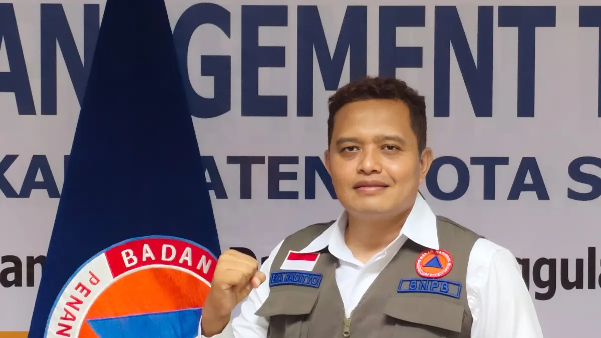 Kepala Pelaksana BPBD Magetan Eka Radityo. (DOKUMEN PRIBADI)