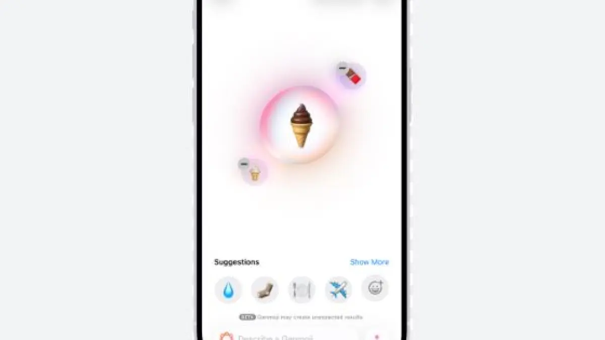 Genmoji Apple. 