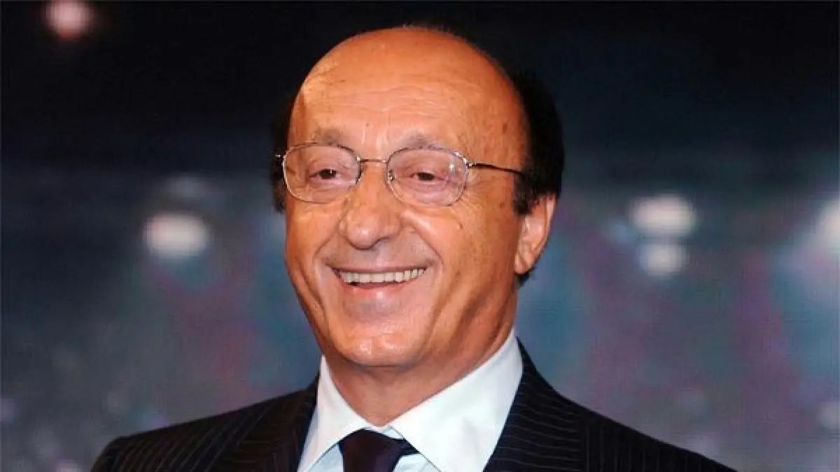 Luciano Moggi, mantan direktur olahraga Juventus.