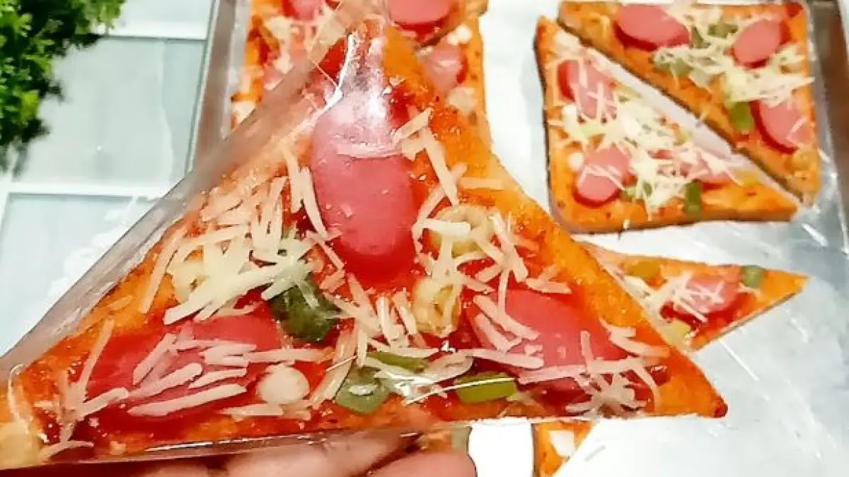 Pizza Roti Tawar Teflon 