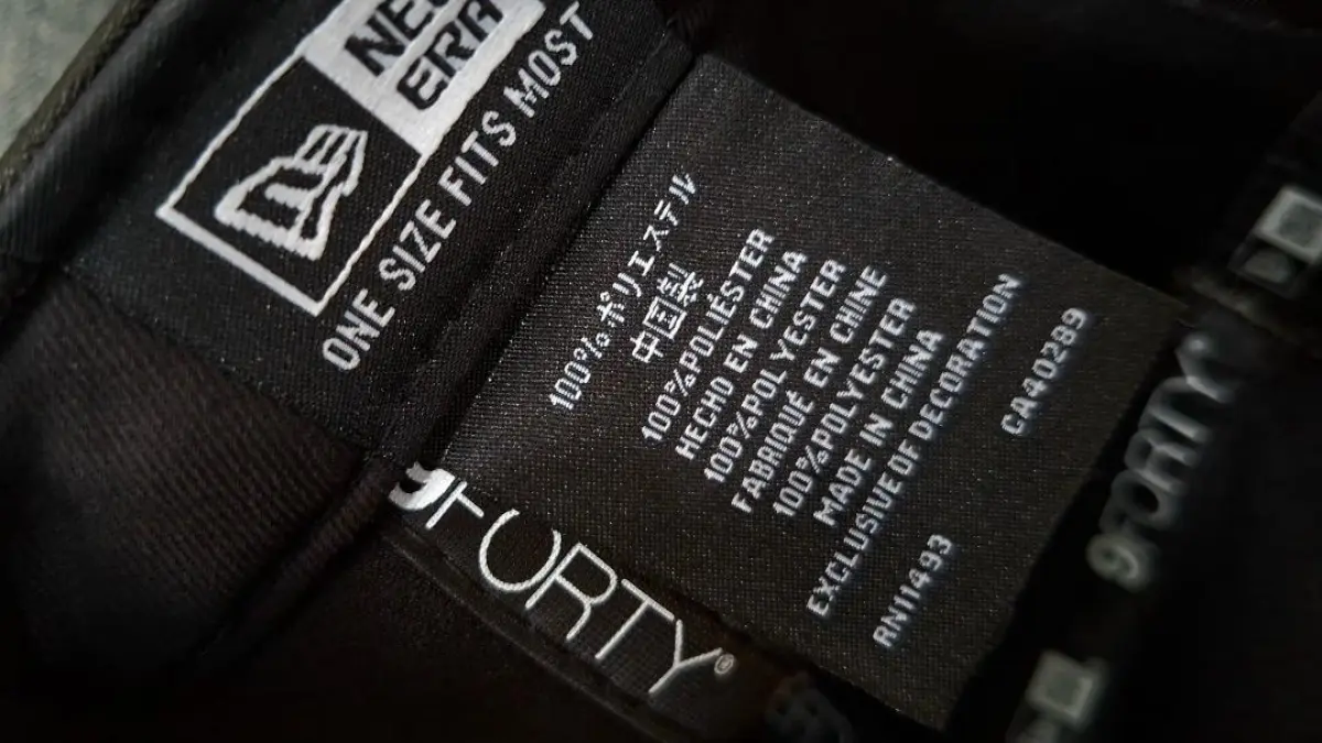 Tag Label 100% Polyester (syd74)