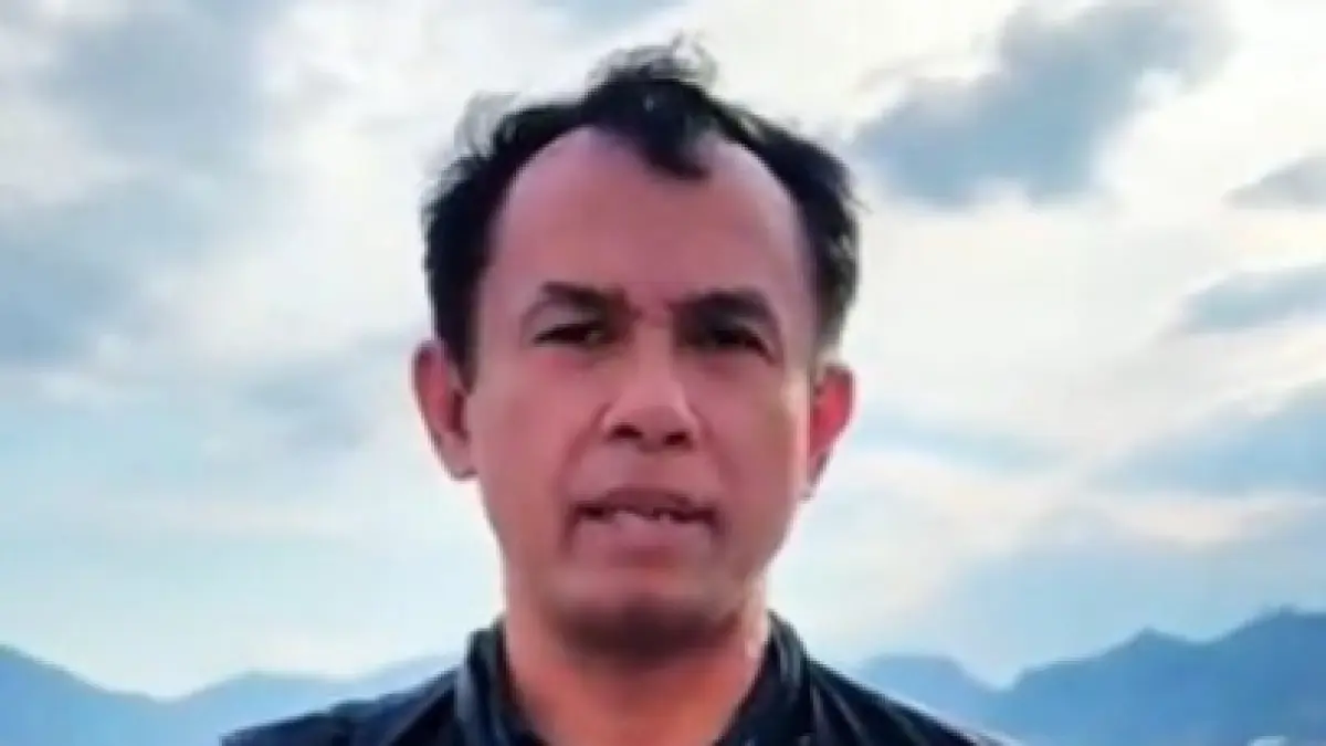 Herman Budianto Sudarsono, relawan asal Ponorogo yang ditahan tentara Israel saat misi kemanusiaan ke Palestina.