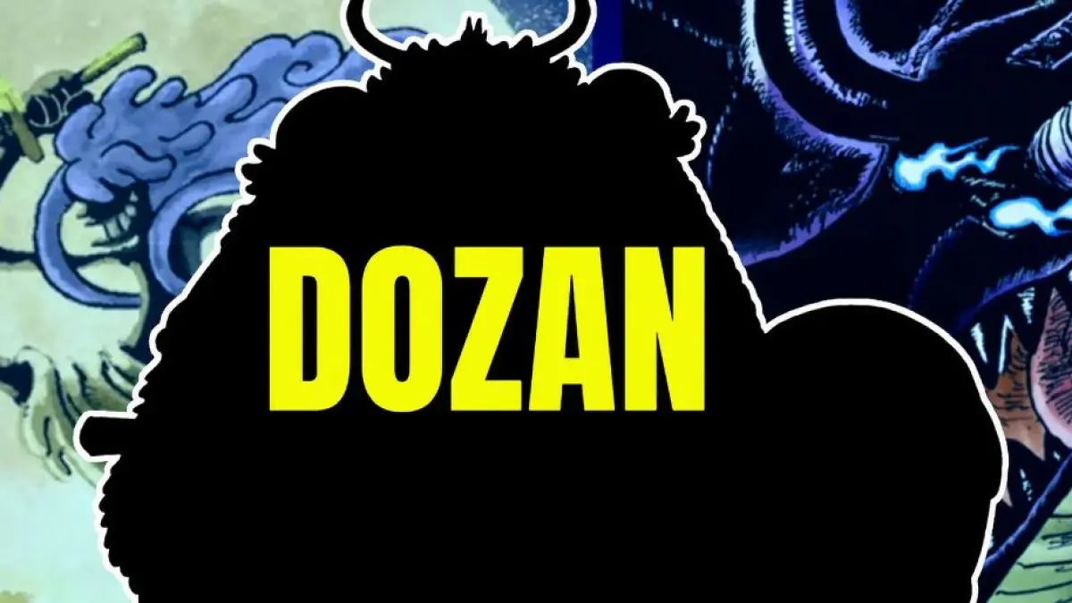 Ilustrasi siluet sosok Dozan di baca komik One Piece 1183. (Areajugones)