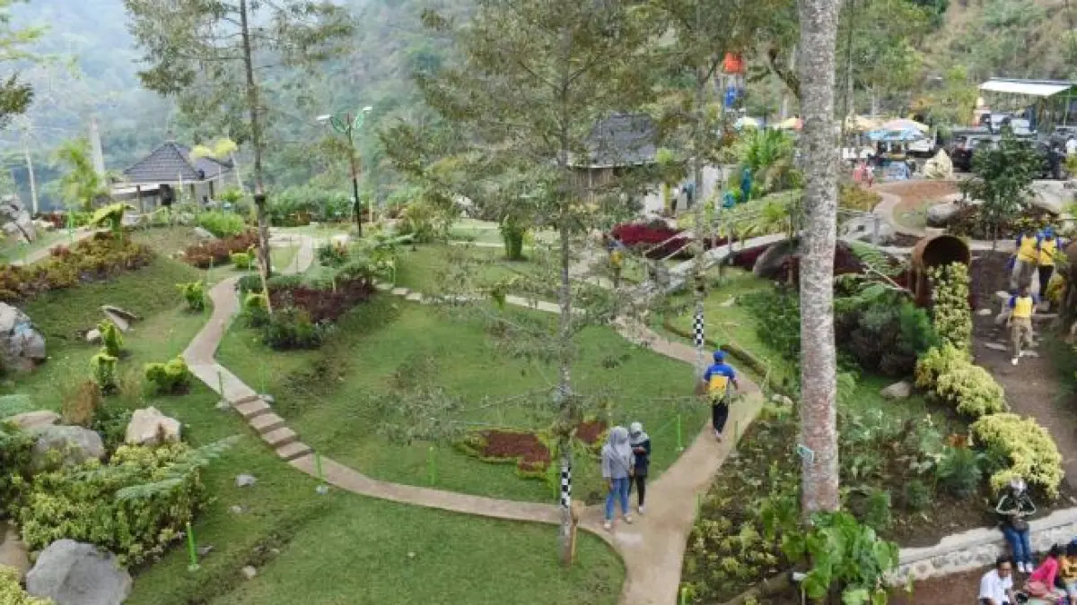 Wisata Watu Rumpuk. (ANTARA)