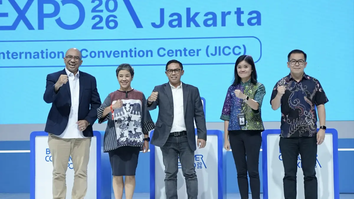 BRI Consumer Expo 2026 menghadirkan berbagai promo hunian, kendaraan, hingga travel fair di JICC Senayan. FOTO: BRI