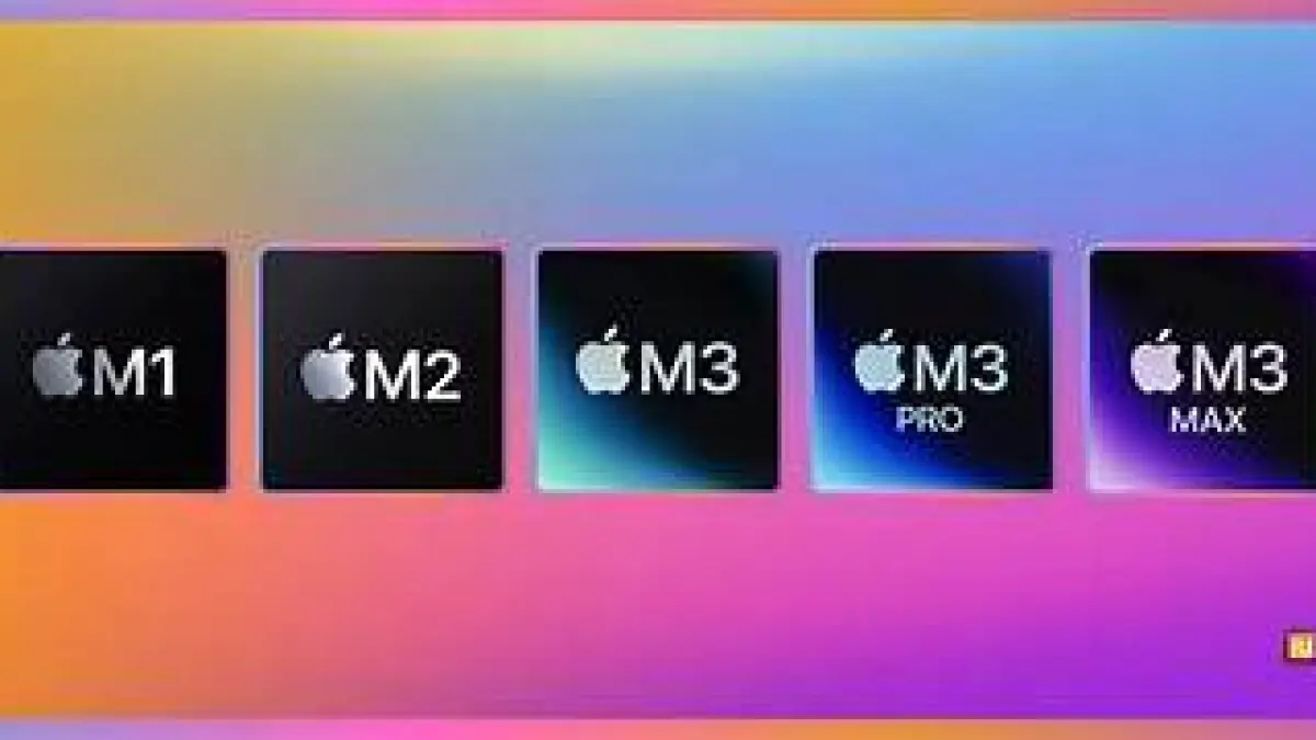 ilustrasi chip apple M-Series