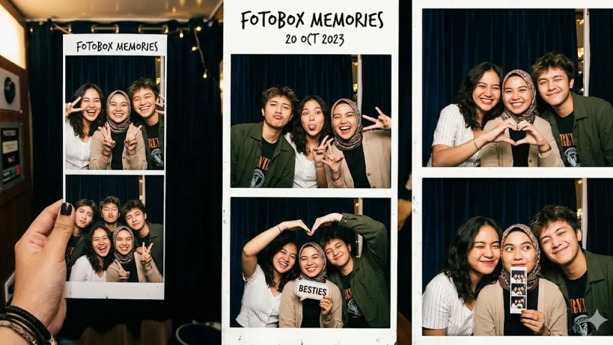 ilustrasi photobox
