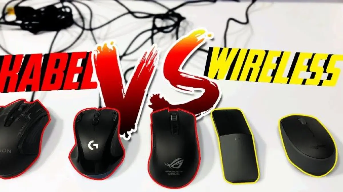 Mouse Wireless vs Kabel