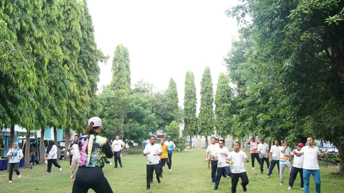 PLN UP3 Madiun menggelar Wellness League 2026 mendorong Electrifying Lifestyle.