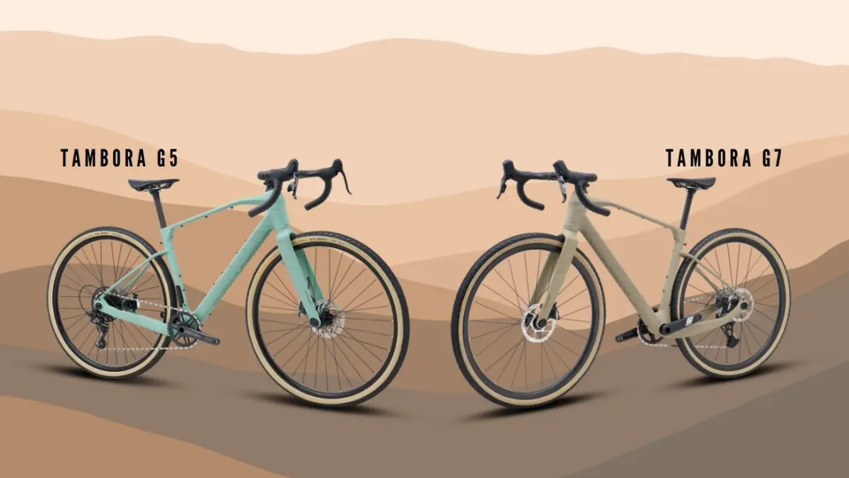 Perbandingan sepeda gravel Polygon Tambora G5 vs Polygon Tambora G7. (POLYGON BIKES)