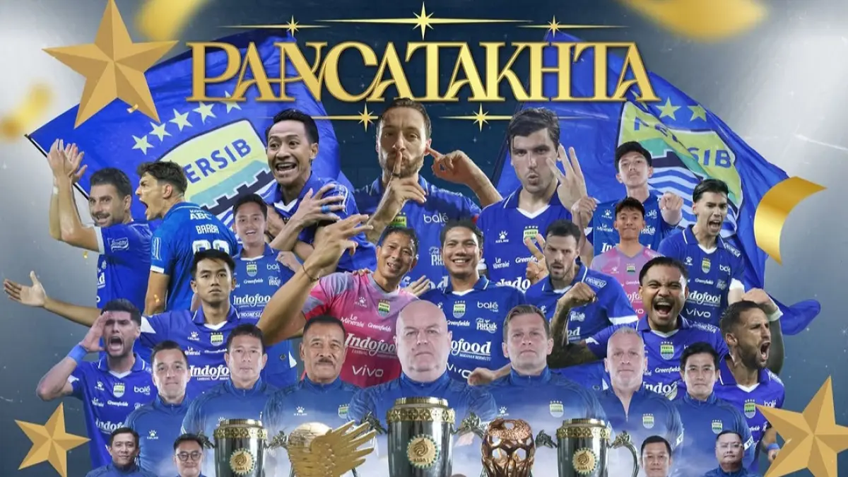 Persib Bandung juara BRI Super League 2025-26. (ig@persib)