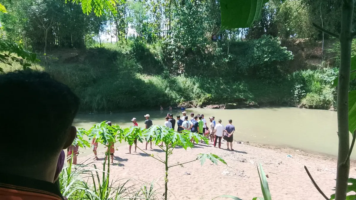 Ilustrasi sungai di wilayah pedesaan. Seorang bocah di Ponorogo ditemukan meninggal dunia setelah tenggelam saat berenang bersama temannya. SUGENG DWI N/JAWA POS RADAR PONOROGO