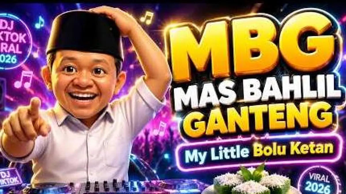 Lagu MBG kepanjangan dari Mas Bahlil Ganteng mendadak viral di media sosial. (ILUSTRASI/YOUTUBE)