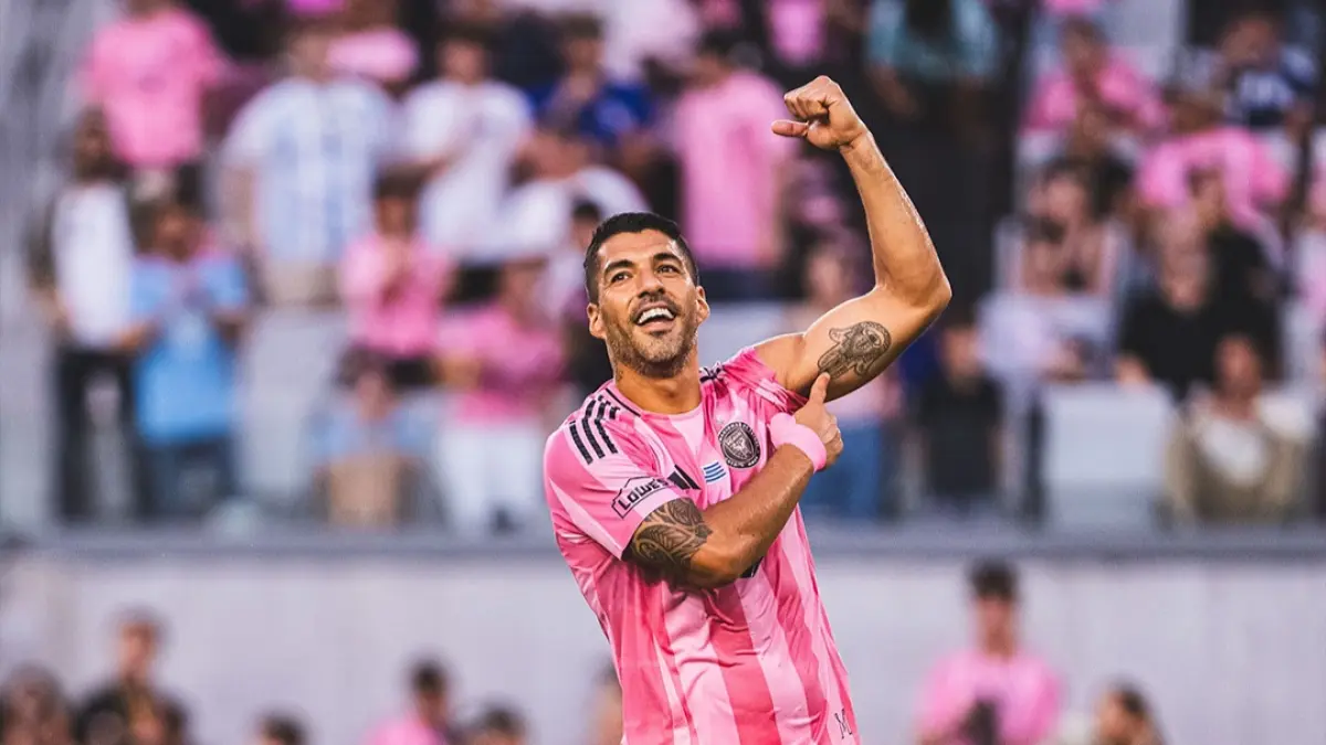 Luis Suarez hattrick. (IG Inter Miami)