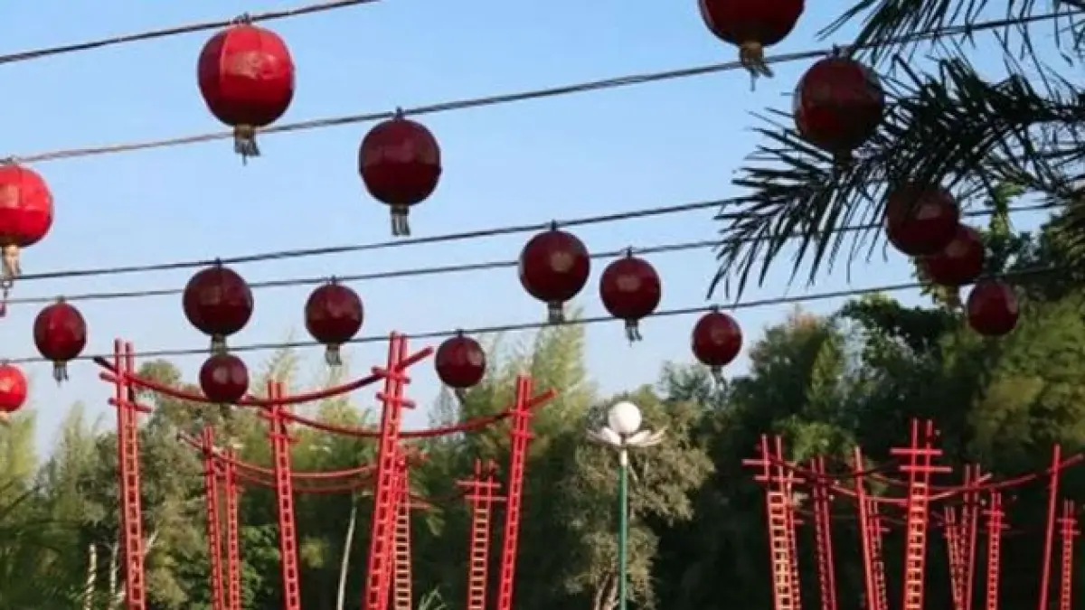 Taman Lampion Klaten. 