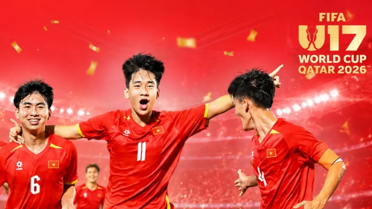 Vietnam lolos ke Piala Dunia U-17.