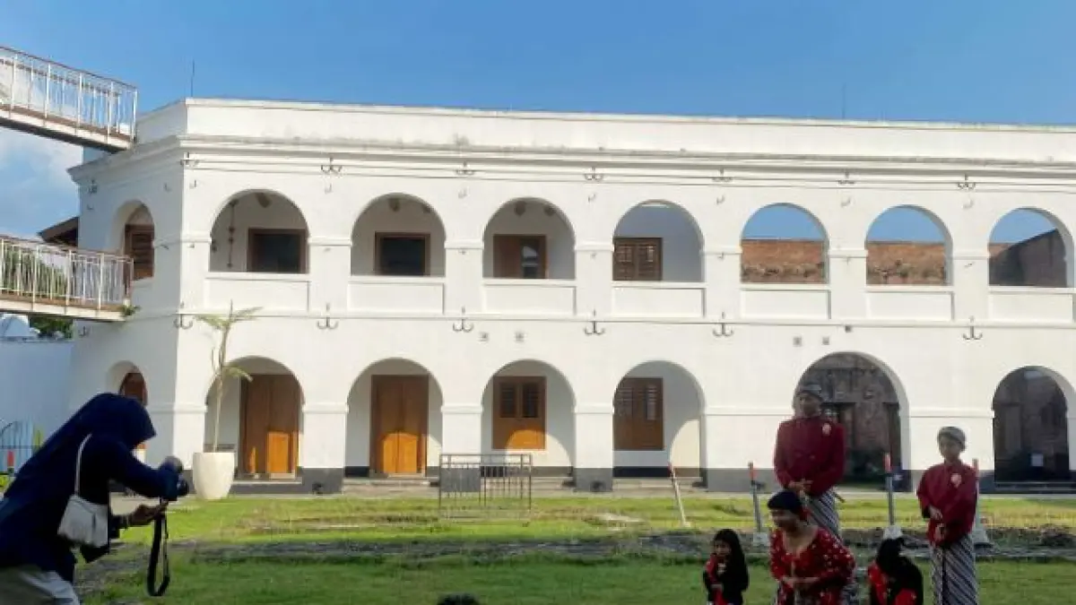 Benteng Van Den Bosch, salah satu wisata hits di Ngawi yang cocok untuk edukasi sejarah. (DOK. RADAR MADIUN)