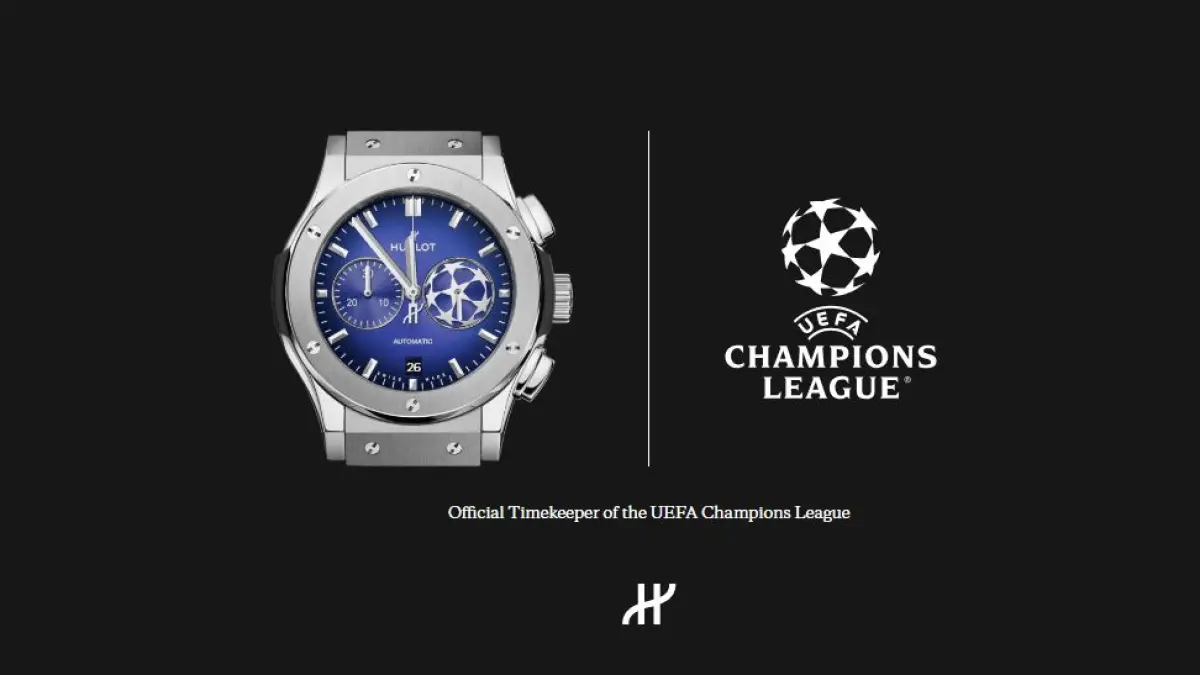 Hublot kembali mencuri perhatian lewat kolaborasi UEFA Champions League.