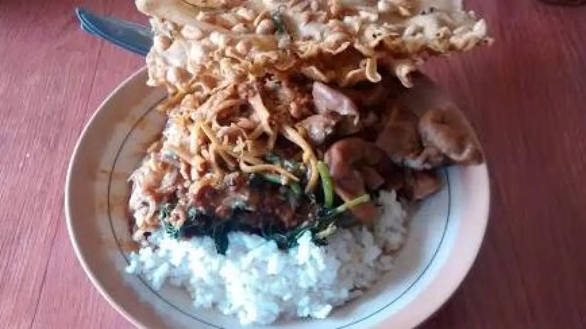 Pecel Bu Kis Solo. 