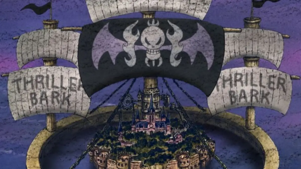 Ramai pembahasan teori One Piece Thriller Bark dari reruntuhan Kerajaan Esperia. 