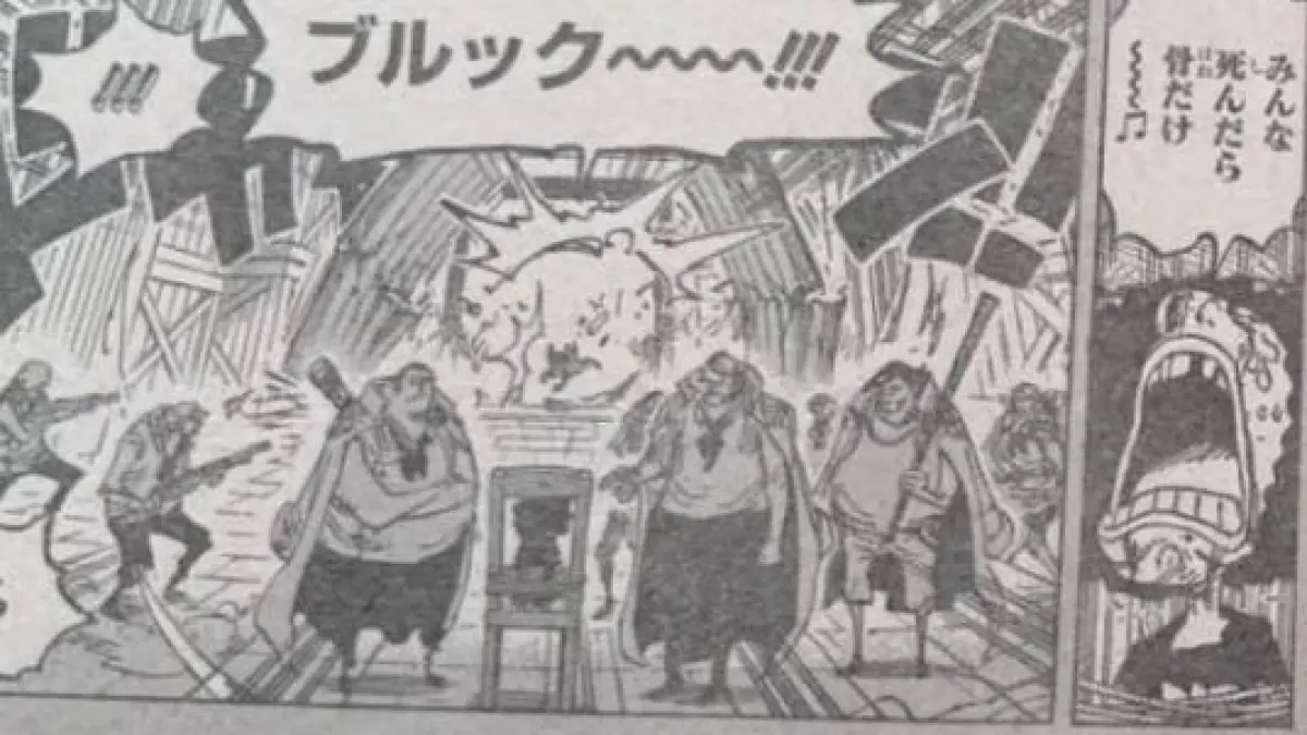 Brook kecil hidup miskin di cerita baca komik One Piece 1184. (Mangaplus/Shueisha)