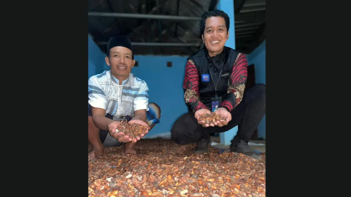 Eko Maeran, nasabah binaan BRI Branch Office Madiun, sukses merintis usaha dagang hasil bumi mulai 2020 dengan modal usaha mulai Rp 10 juta.
