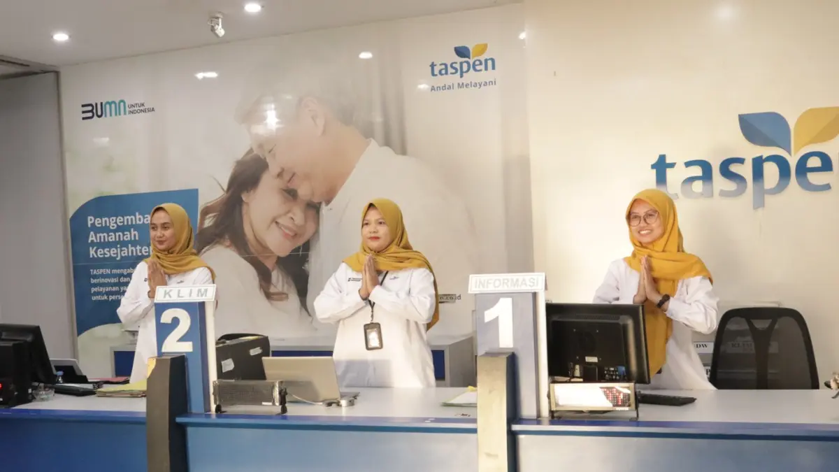 Pelayanan ramah di Taspen Madiun.