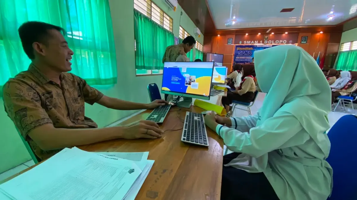 Dikbud Kabupaten Madiun komitmen mewujudkan SPMB yang gratis, transparan, dan bebas pungli. DIAN RAHAYU/JAWA POS RADAR MADIUN