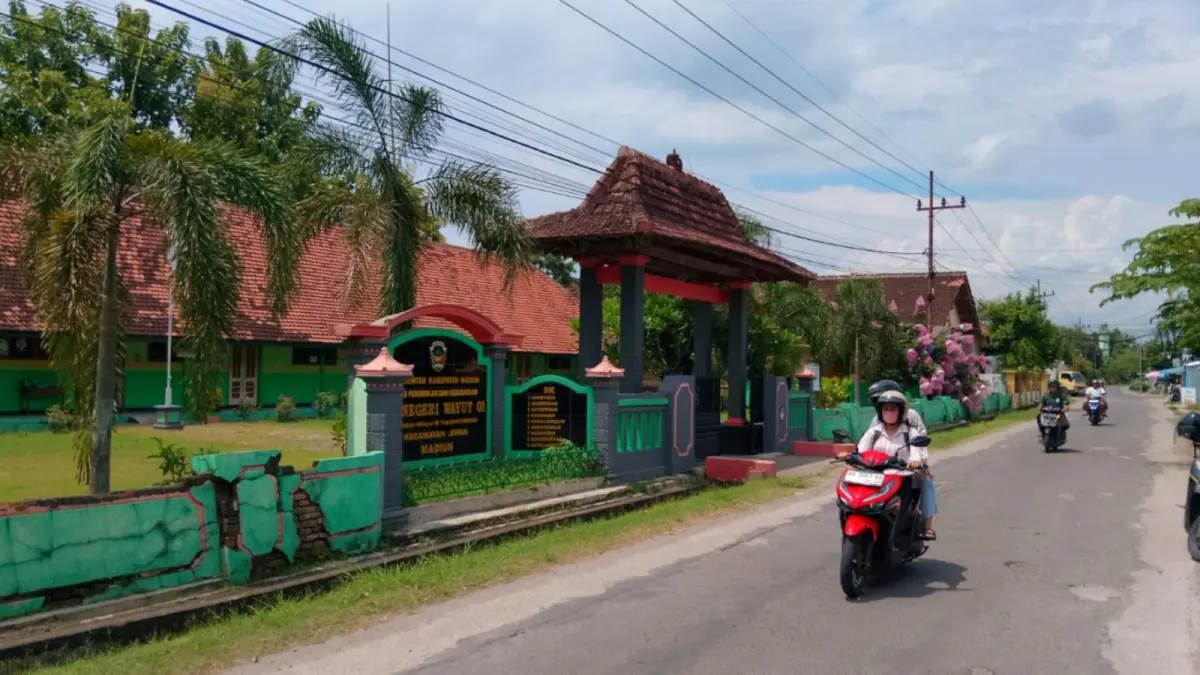 Salah satu SDN di Kabupaten Madiun yang masuk dalam skema regrouping. DOK JAWA POS RADAR MADIUN