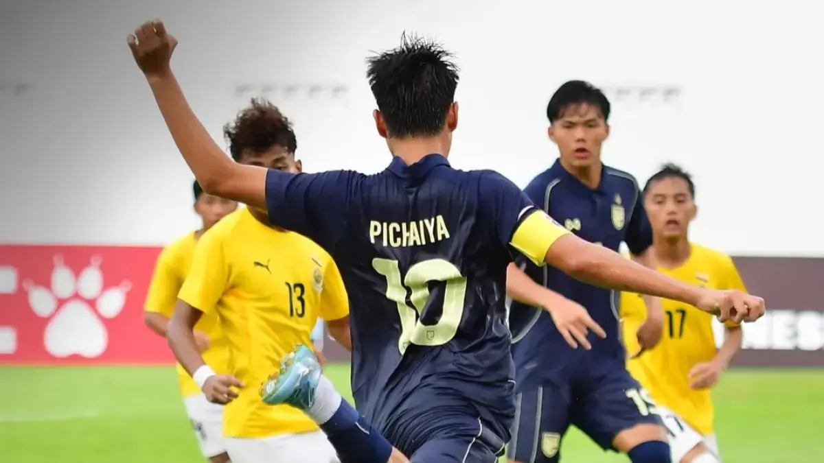 Thailand menang 9-0. (Instagram)