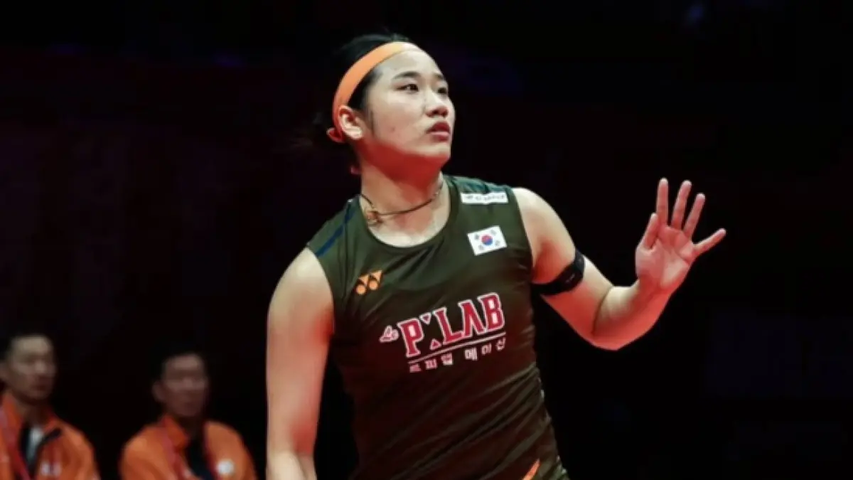 An Se Young dalam sebuah pertandingan. 