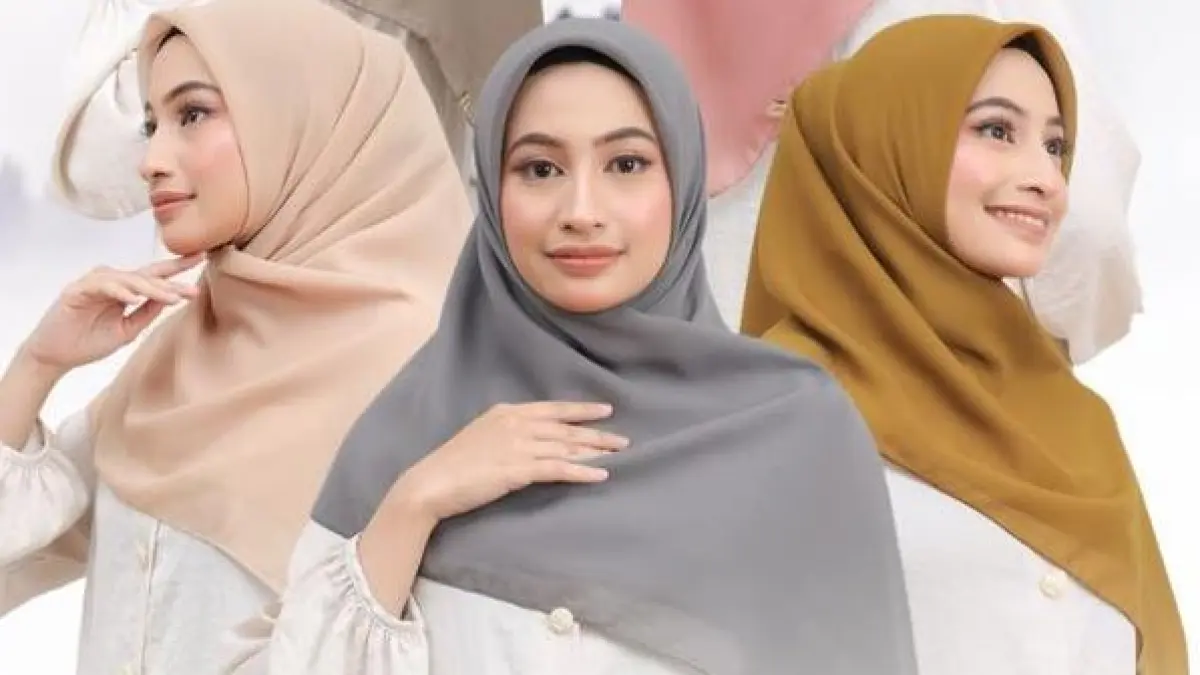 Ilustrasi rekomendasi hijab lokal murah.