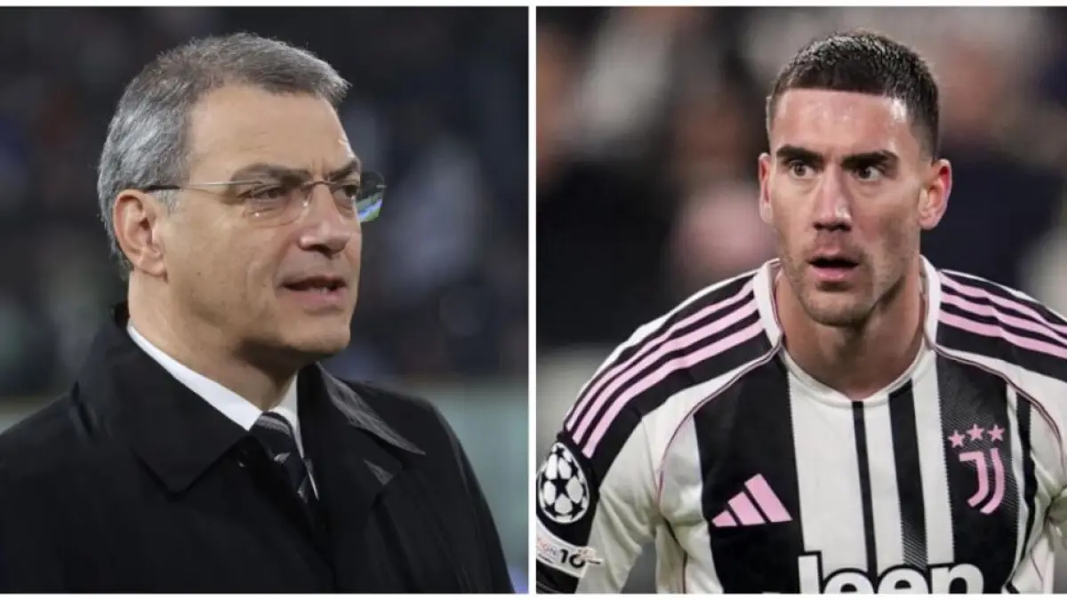 Dusan Vlahovic dikabarkan bersitegang dengan bos Juventus saat negosiasi kontrak. 
