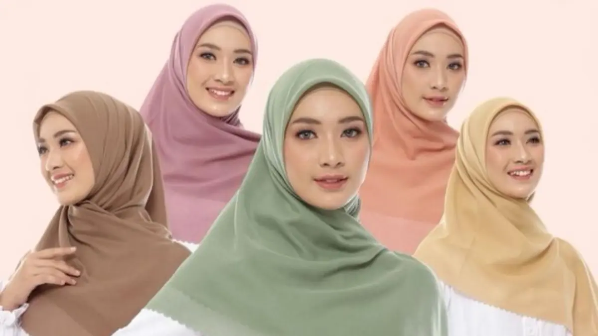Ilustrasi rekomendasi hijab voal.
