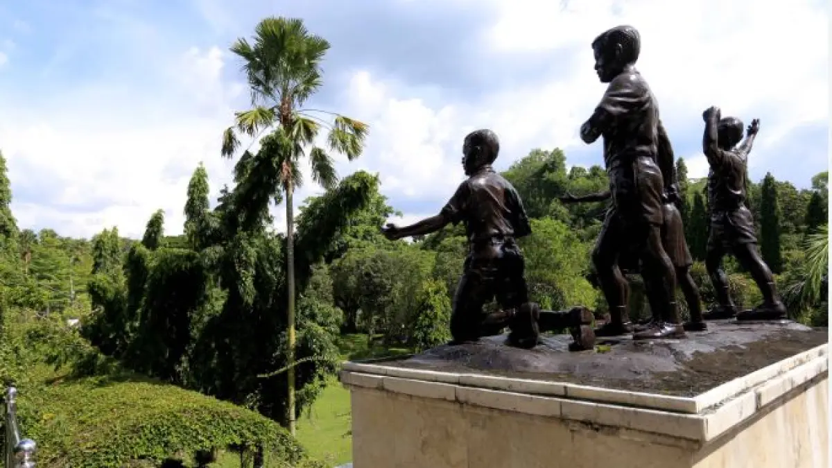 Monumen Kresek, tempat wisata bersejarah di Madiun. (JAWA POS RADAR MADIUN) 